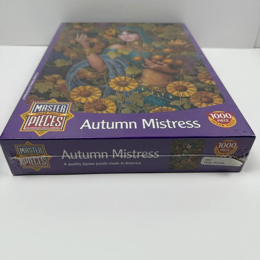 Karl Bang Puzzle Autumn Mistress 1000 Piece Master Pieces Jigsaw Made USA 70006